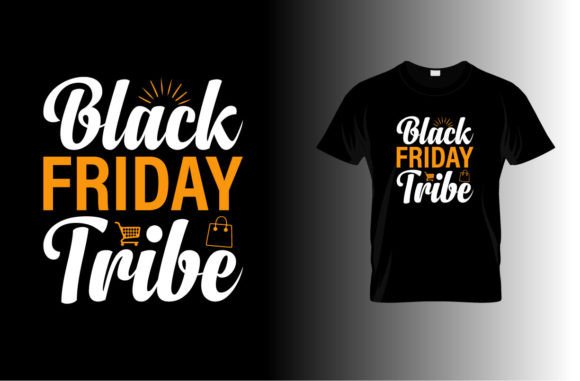 Black Friday Tribe SVG Design for Crafts and Graphics