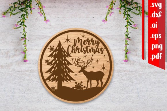 Christmas Round Sign 4 Review for Embroidery Projects