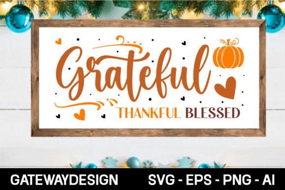 Grateful Thankful Blessed Svg Review for Embroidery Projects