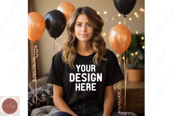Happy New Year Woman Mockup 22 - A Christmas Amp Graphic for Content Publishing