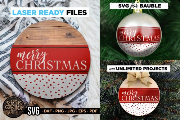 Merry Christmas Boho SVG Door Sign Review