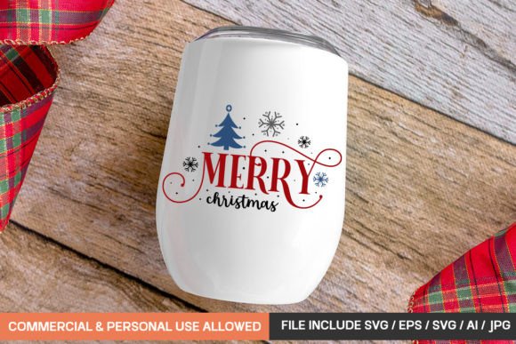 Merry Christmas Mug Svg Design Review