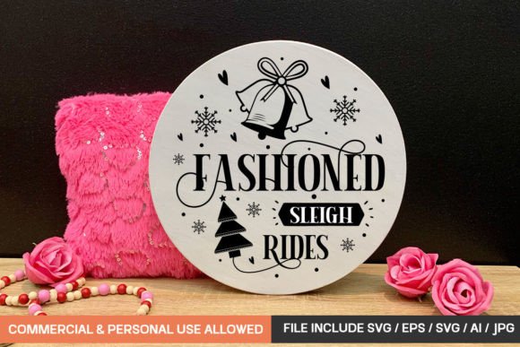 Old Fashioned Sleigh Rides Svg Design Review